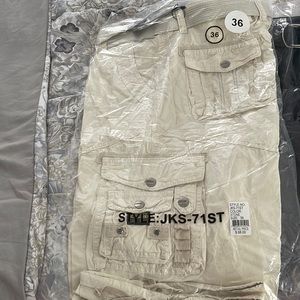 Brands new Cargo Shorts never opened.